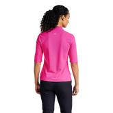 Alternate View 2 of Noa Magenta Fever 3/4 Sleeve Polo Shirt